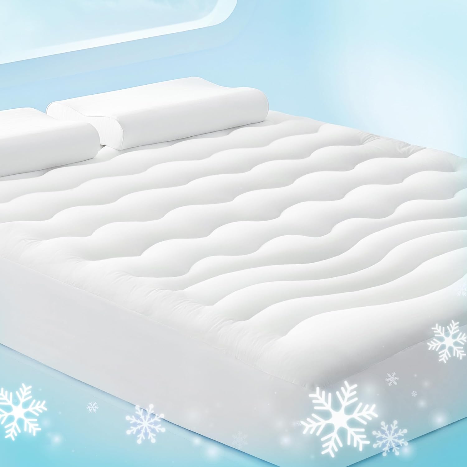 Bedsure Breescape Cooling Mattress Topper